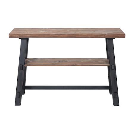 Alaterre Furniture 48 X 16 X 30, Pine Top, Stain/Nitrocellulose Lacquer ANAD10RNB